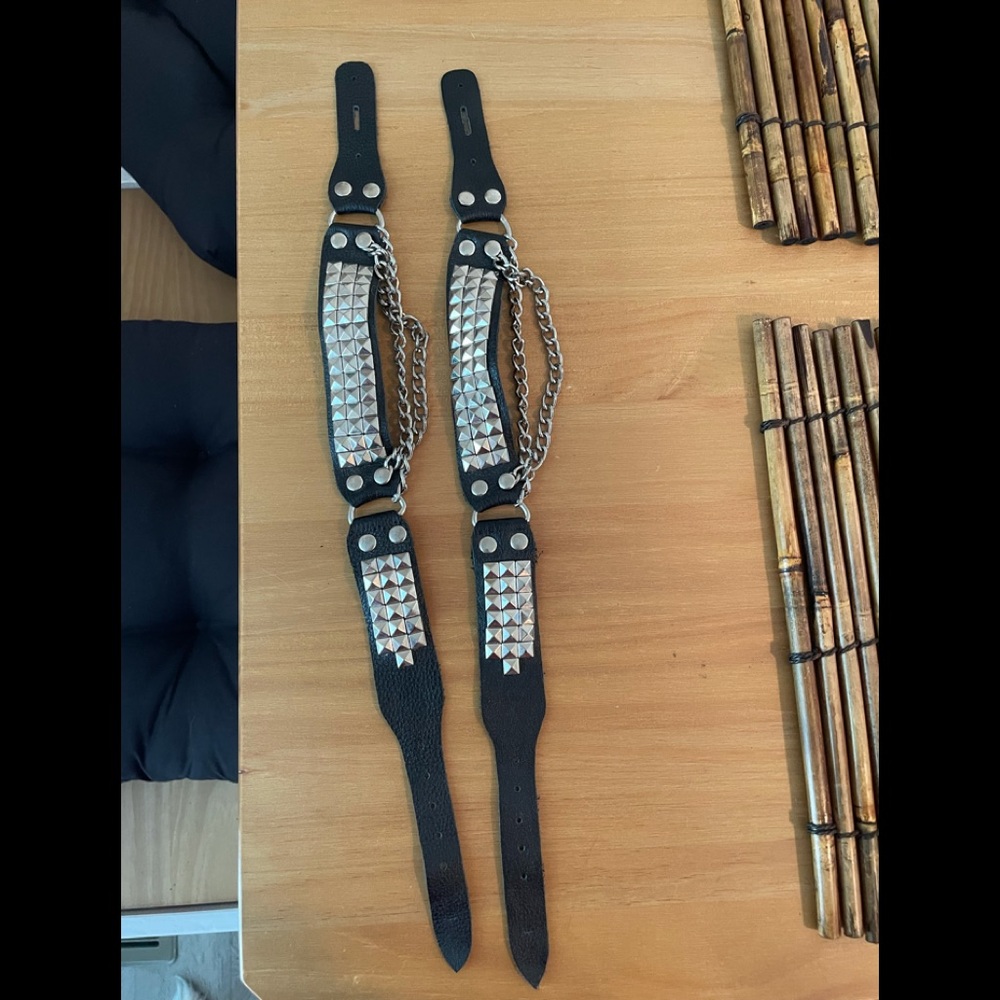 ♾SOLD Spell Designs Sample Gypsy Rocker Boot Chains♾ - Picture 4 of 4